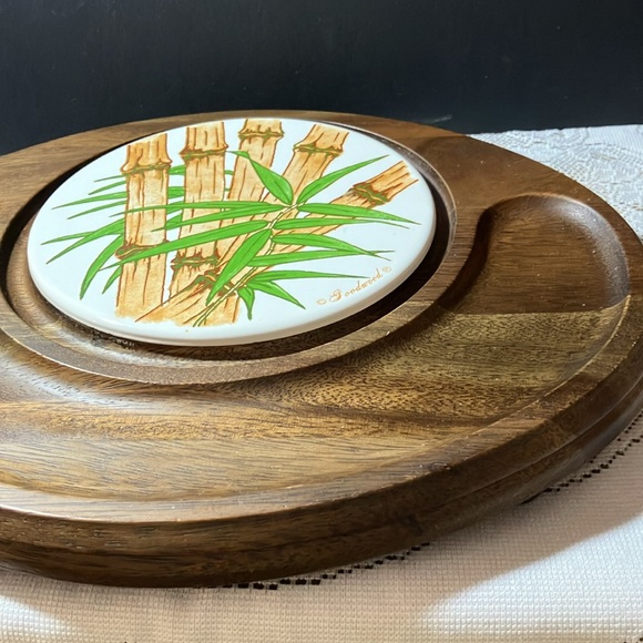 Goodwood Cheese Board with glass Dome - Picture 4 of 9